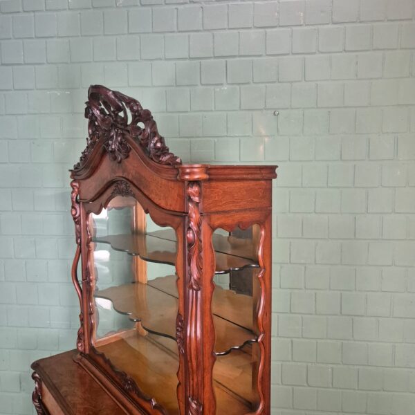 Bonheur Biedermeier 1850 Mahonie - Afbeelding 6
