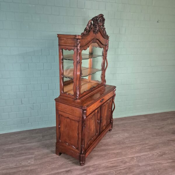 Bonheur Biedermeier 1850 Mahonie - Afbeelding 3