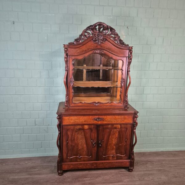 Bonheur Biedermeier 1850 Mahonie - Afbeelding 2