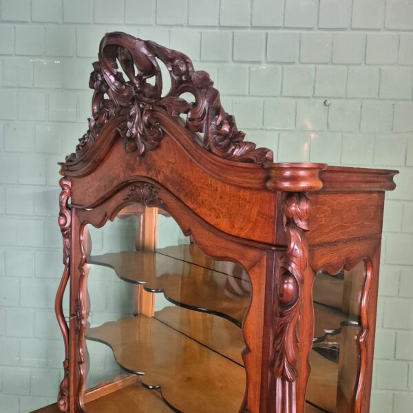 Bonheur Biedermeier 1850 Mahonie - Afbeelding 5