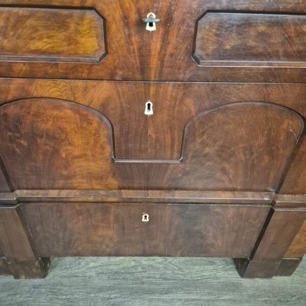 Commode Biedermeier 1810 Mahonie - Afbeelding 6