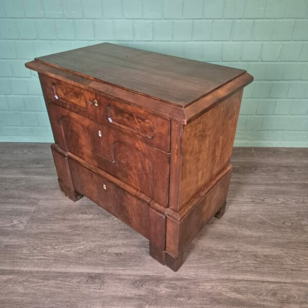 Commode Biedermeier 1810 Mahonie - Afbeelding 4