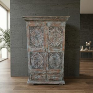 Kast Massief Hout Shabby-Chic 0,95 m