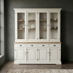 Vitrine Servieskast Teak 2,00 m