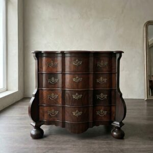 Commode Neo-barok 1900 Noten 0,80 m