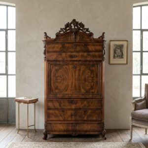 Secretaire Biedermeier 1860 Mahonie