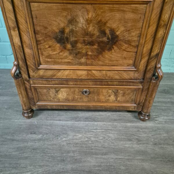Vitrine Servieskast Louis Philippe 1860 Mahonie - Afbeelding 2