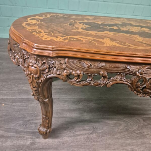 Salontafel Noten Neo-barok - Afbeelding 7