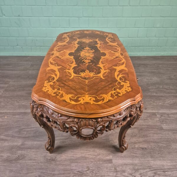 Salontafel Noten Neo-barok - Afbeelding 10
