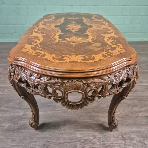 Salontafel Noten Neo-barok - Afbeelding 6
