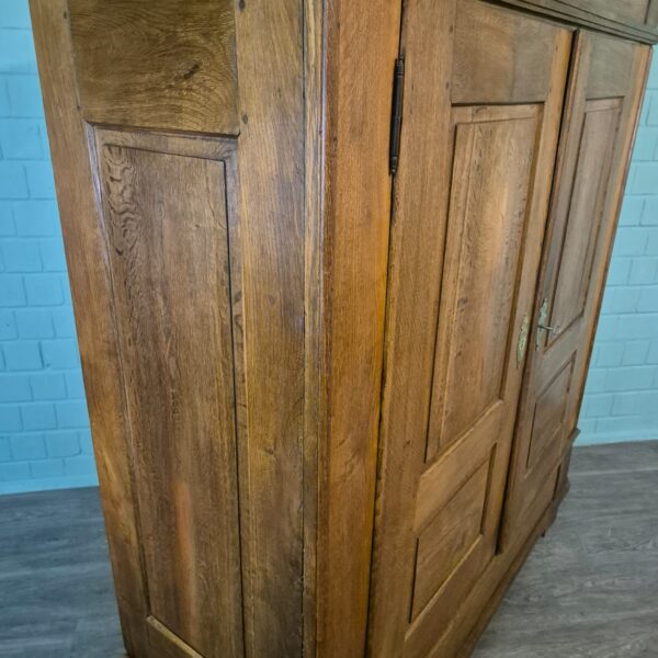 Kledingkast Kast Biedermeier 1820 Eiken - Afbeelding 4