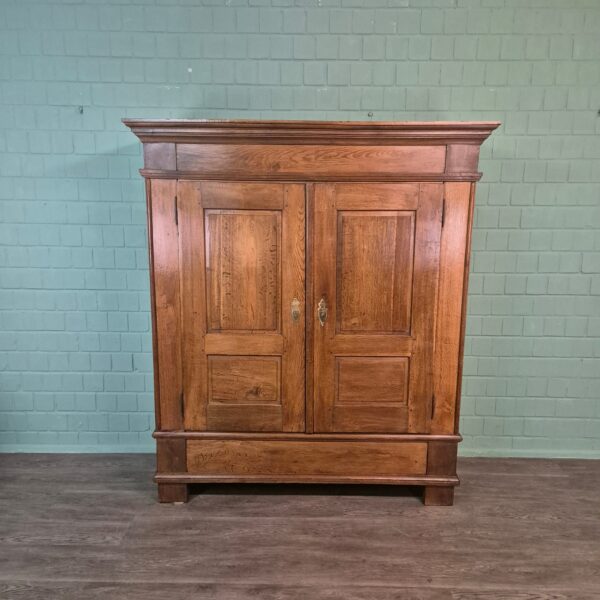 Kledingkast Kast Biedermeier 1820 Eiken - Afbeelding 2
