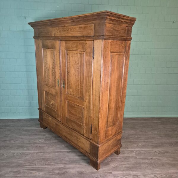 Kledingkast Kast Biedermeier 1820 Eiken - Afbeelding 3