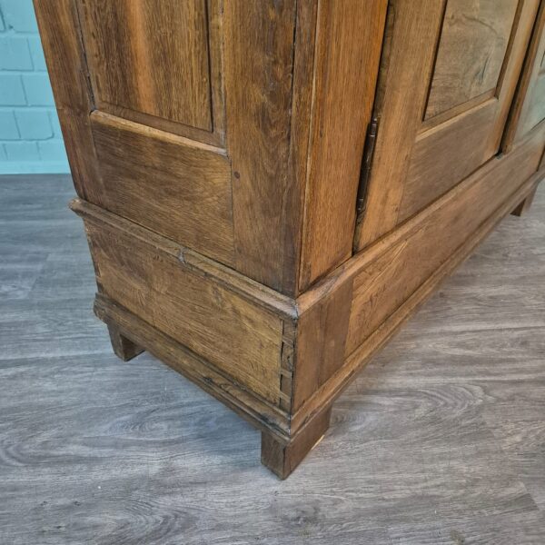 Kledingkast Kast Biedermeier 1820 Eiken - Afbeelding 5