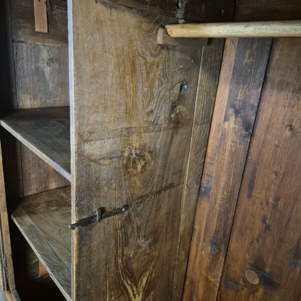 Kledingkast Kast Biedermeier 1820 Eiken - Afbeelding 12