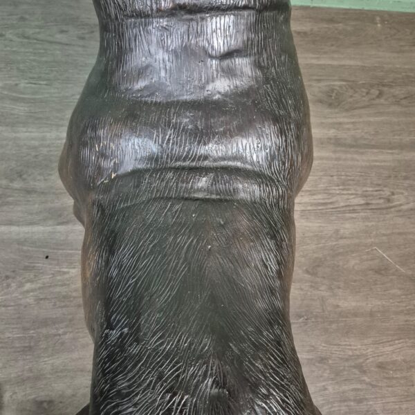 Beeld Hond Bulldog Brons 0,72 m - Afbeelding 10
