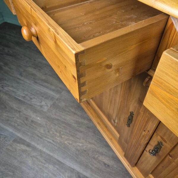 Dressoir Sideboard Grenen 1,85 m - Afbeelding 8