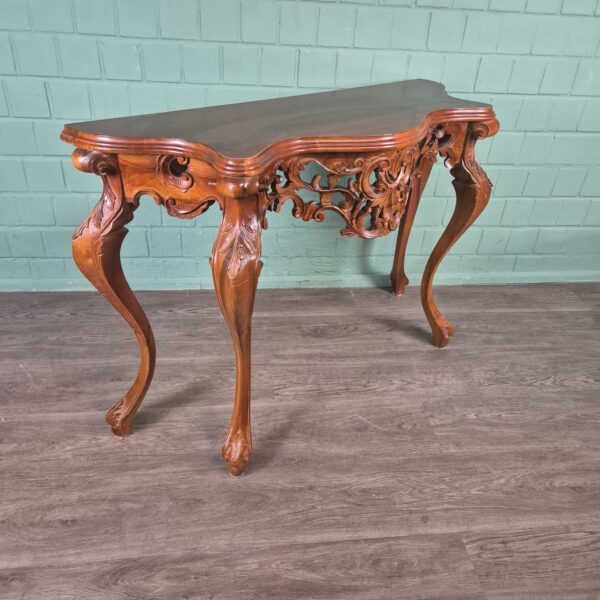 Sidetable Consoletafel Neo-barok Mahonie
