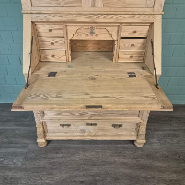 Secretaire Gründerzeit 1880 Grenen - Afbeelding 6