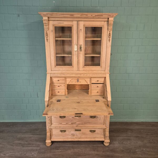 Secretaire Gründerzeit 1880 Grenen - Afbeelding 2