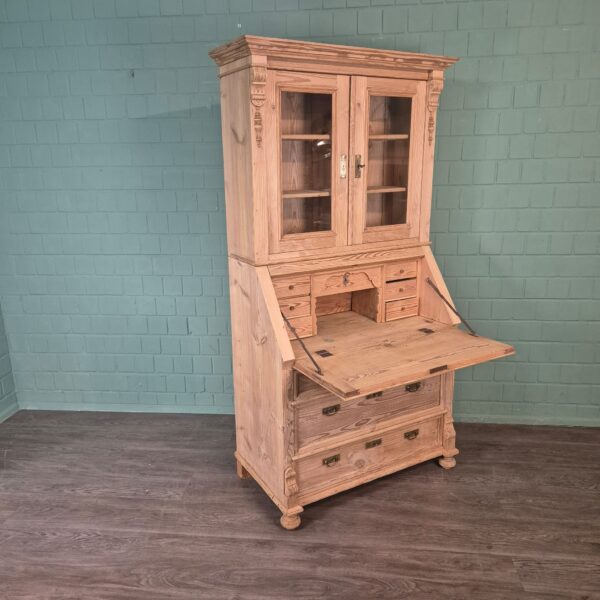 Secretaire Gründerzeit 1880 Grenen - Afbeelding 3