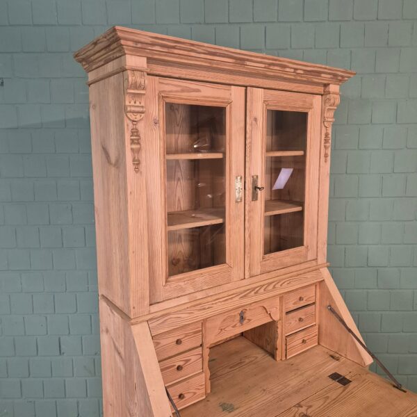 Secretaire Gründerzeit 1880 Grenen - Afbeelding 4