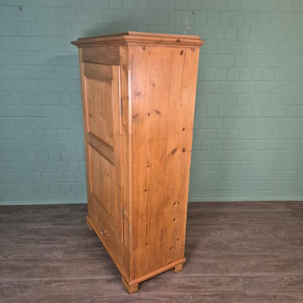 Kast Kledingkast Biedermeier 1850 Grenen - Afbeelding 2