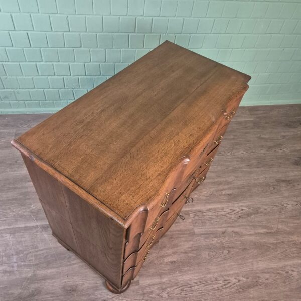 Barokcommode Commode Barok 1770 Eiken - Afbeelding 6