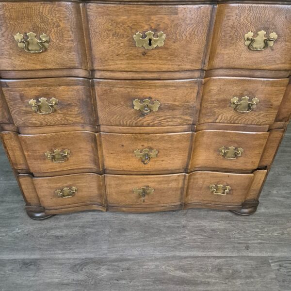 Barokcommode Commode Barok 1770 Eiken - Afbeelding 11