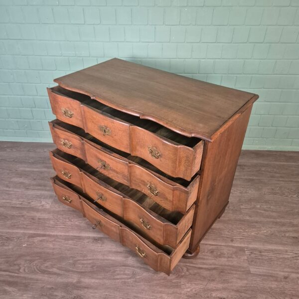 Barokcommode Commode Barok 1770 Eiken - Afbeelding 12