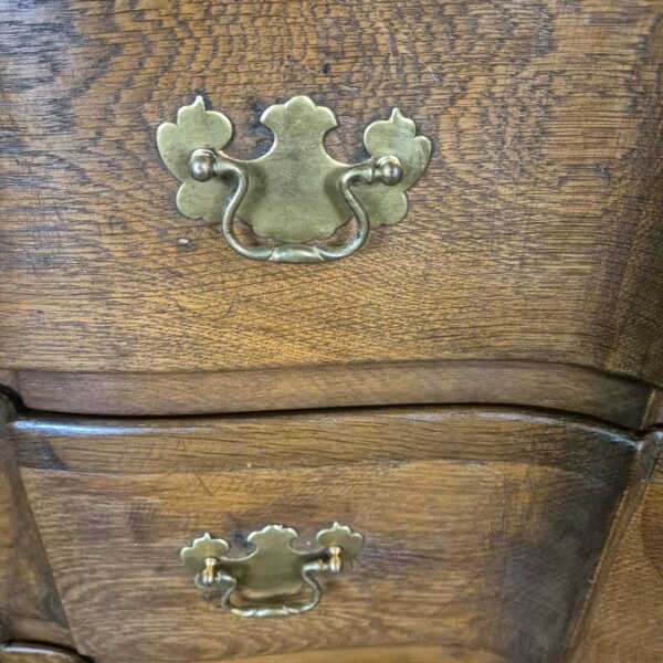Barokcommode Commode Barok 1770 Eiken - Afbeelding 10
