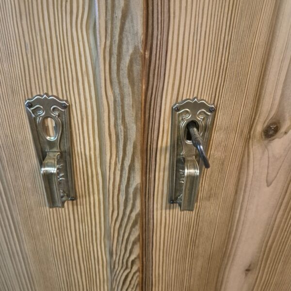 Kast Kledingkast Jugendstil 1900 Grenen - Afbeelding 6