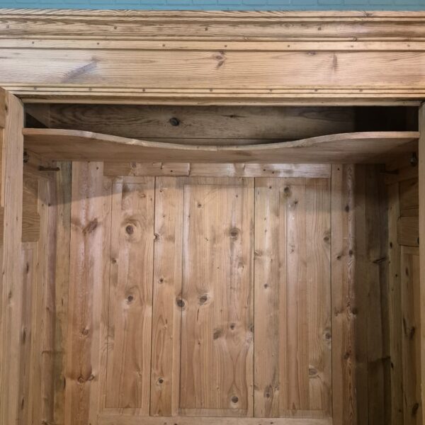 Kast Kledingkast Biedermeier 1840 Grenen - Afbeelding 13
