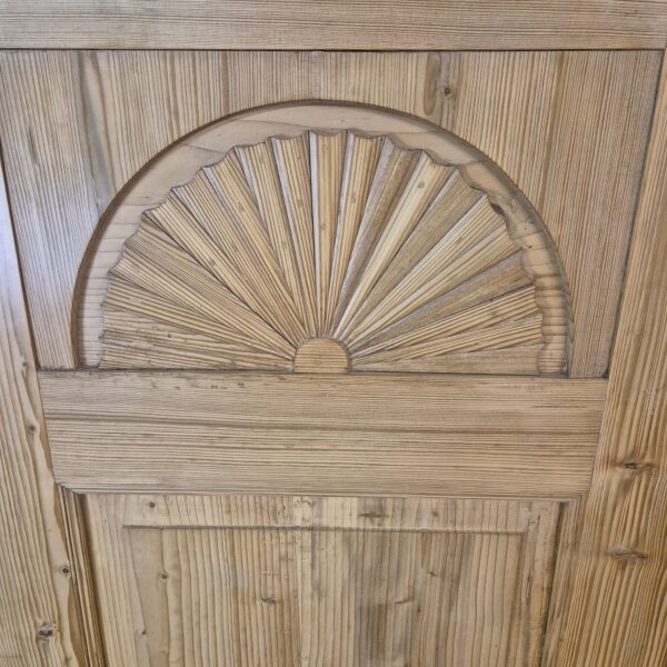 Kast Kledingkast Biedermeier 1840 Grenen - Afbeelding 9