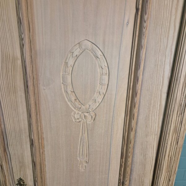 Kast Kledingkast Jugendstil 1900 Grenen - Afbeelding 9