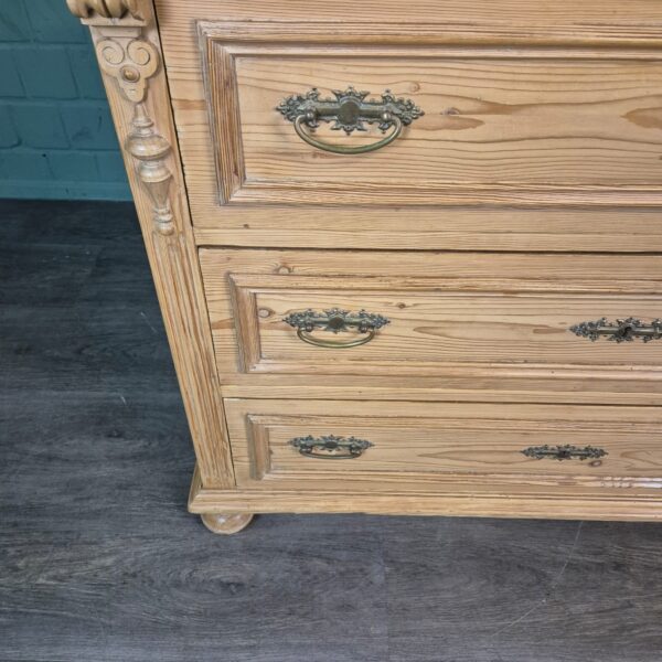Commode Gründerzeit 1880 Grenen - Afbeelding 5