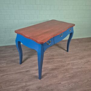 Bureau Eiken Blauw-Bruin 1,30 m x 0,68 m