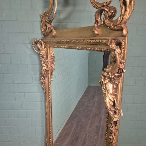 Barokspiegel Spiegel Barokstijl Goud 1,20 m x 2,44 m - Afbeelding 13