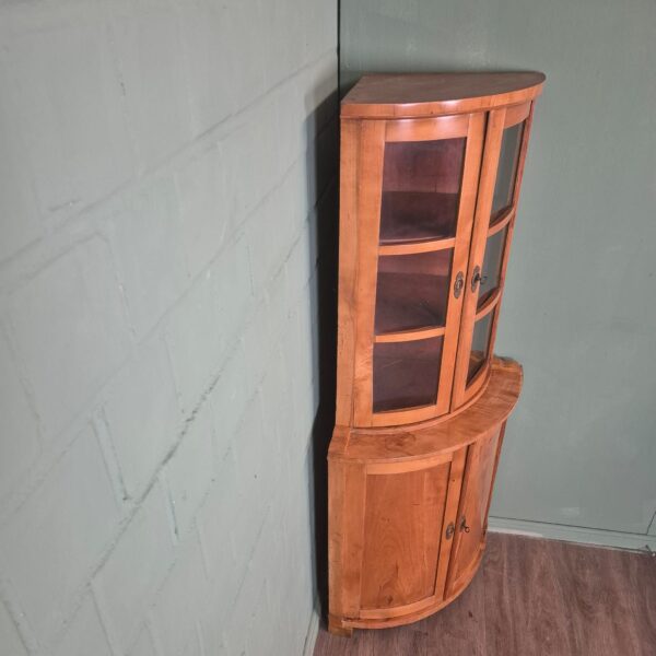 Hoekkast Biedermeier 1820 Kersen - Afbeelding 4