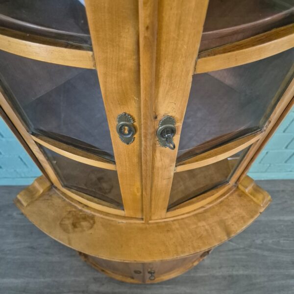 Hoekkast Biedermeier 1820 Kersen - Afbeelding 7