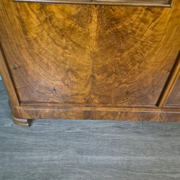 Vitrine Servieskast Biedermeier 1830 Noten - Afbeelding 8