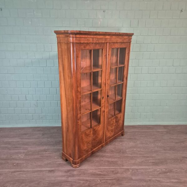 Vitrine Servieskast Biedermeier 1830 Noten