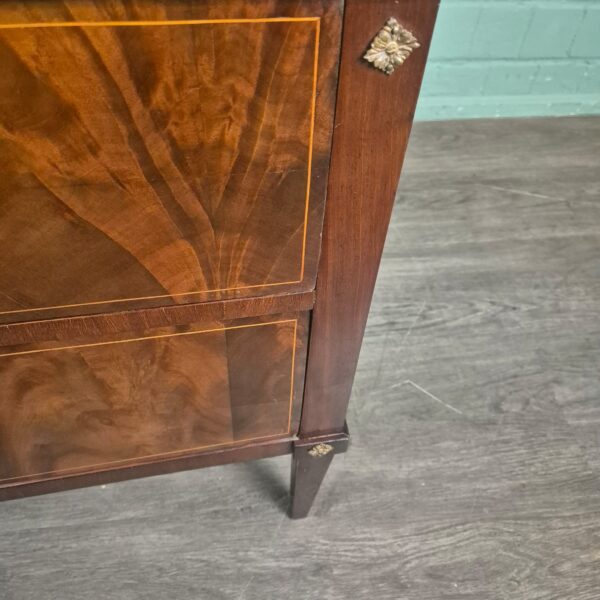 Commode Biedermeier 1840 Mahonie - Afbeelding 7
