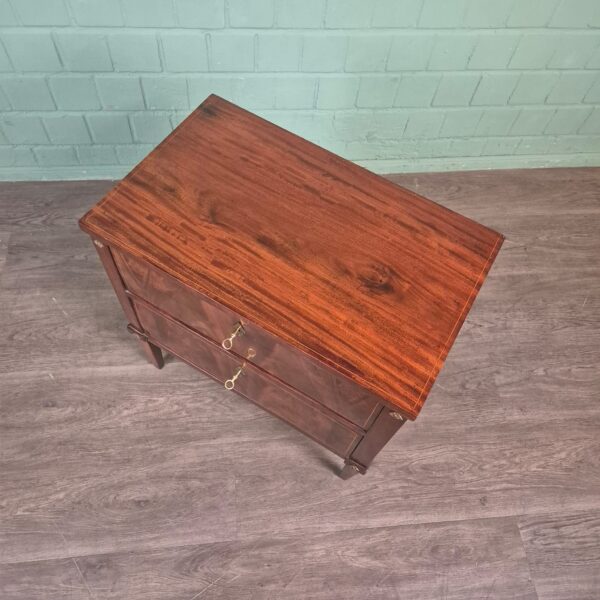Commode Biedermeier 1840 Mahonie - Afbeelding 5
