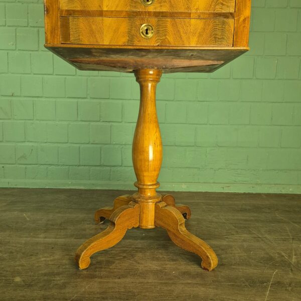 Naaitafeltje Biedermeier 1850 Essen - Afbeelding 8