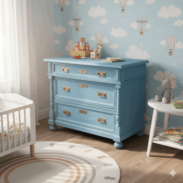 Commode Gründerzeit 1880 Grenen - Afbeelding 2