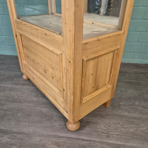 Vitrine Servieskast Gründerzeit 1880 Grenen - Afbeelding 7
