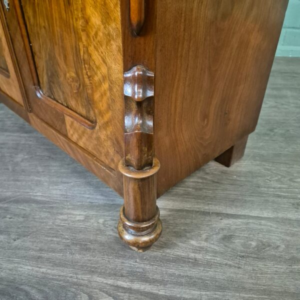 Penantkastje Commode Louis Philippe 1860 Noten - Afbeelding 8