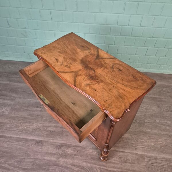 Penantkastje Commode Louis Philippe 1860 Noten - Afbeelding 12