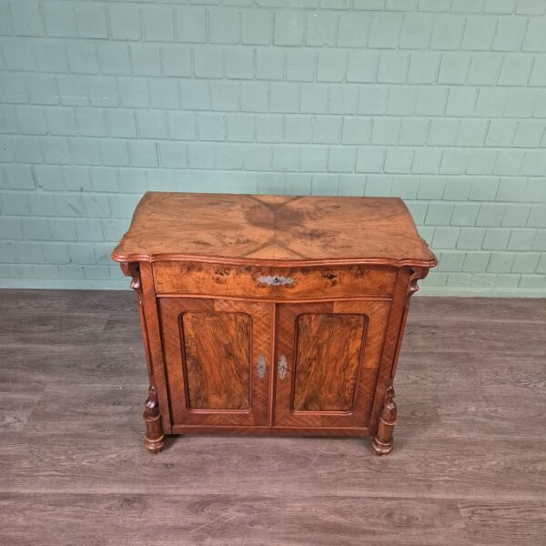 Penantkastje Commode Louis Philippe 1860 Noten - Afbeelding 4